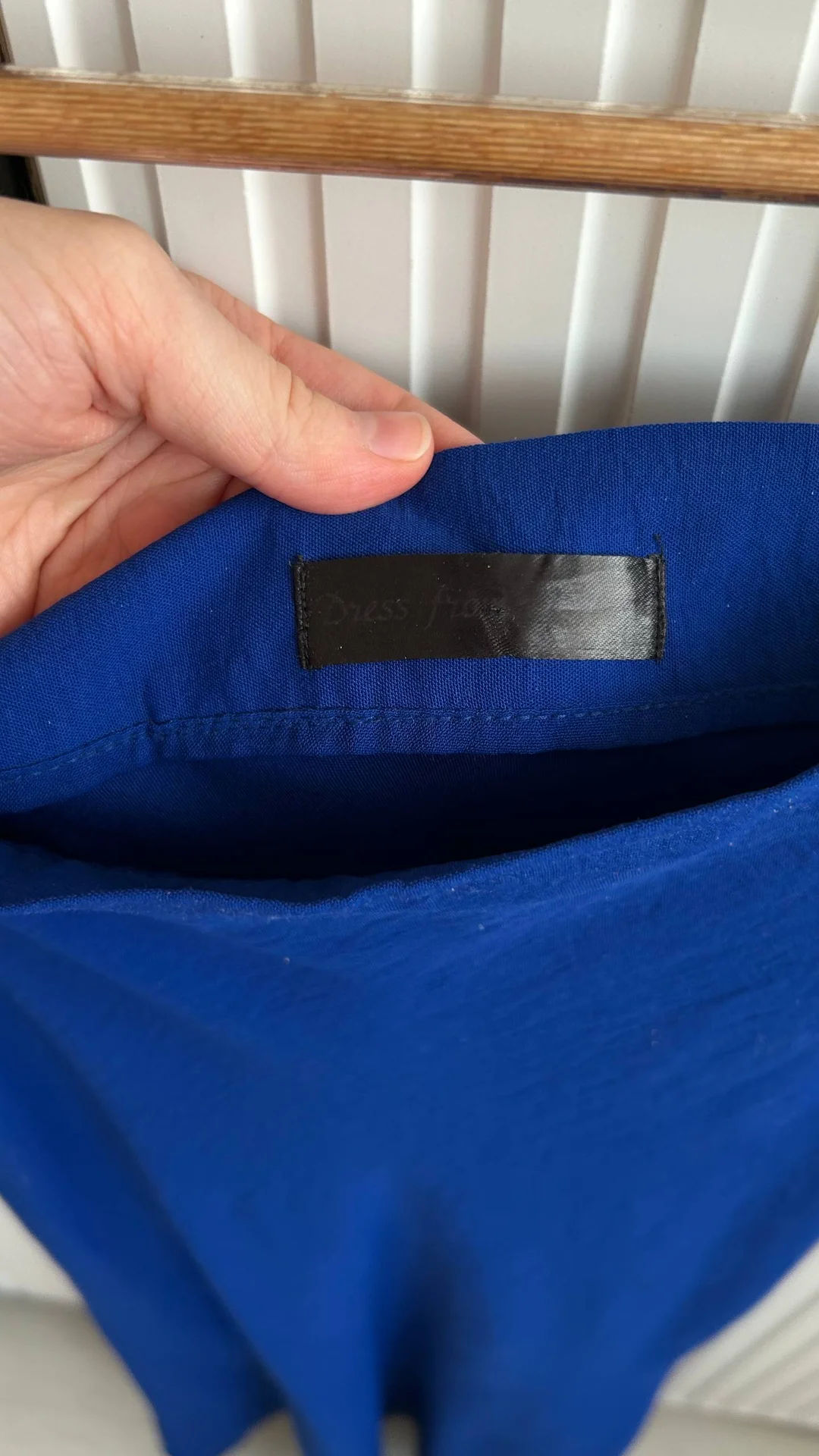Синяя длинная юбка xs/s - миниатюра 3