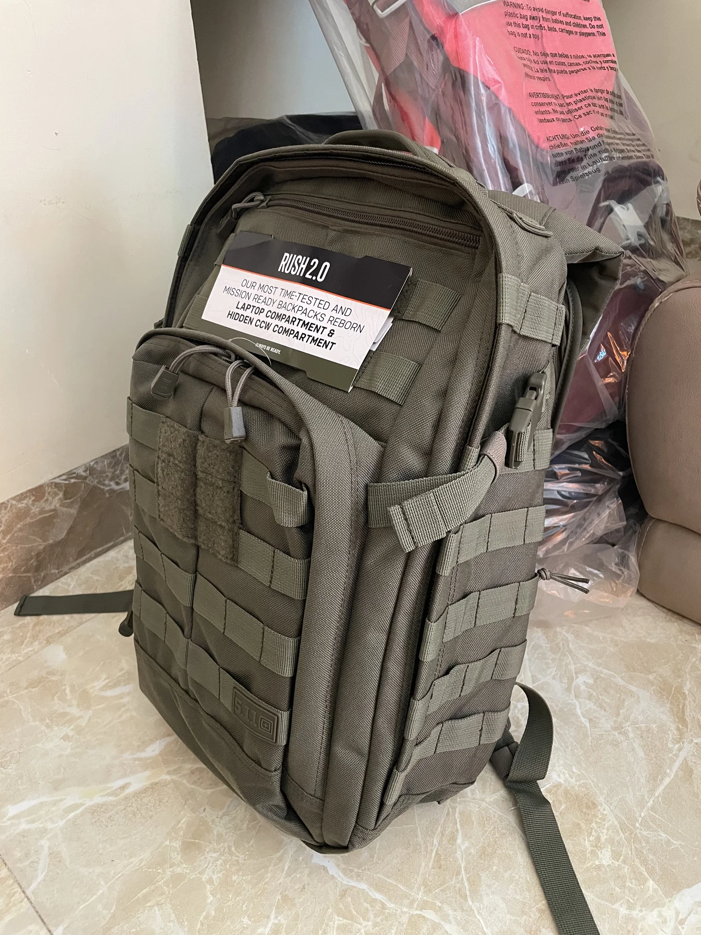 Рюкзак 5.11 Tactical Rush 24 2.0 - миниатюра 4
