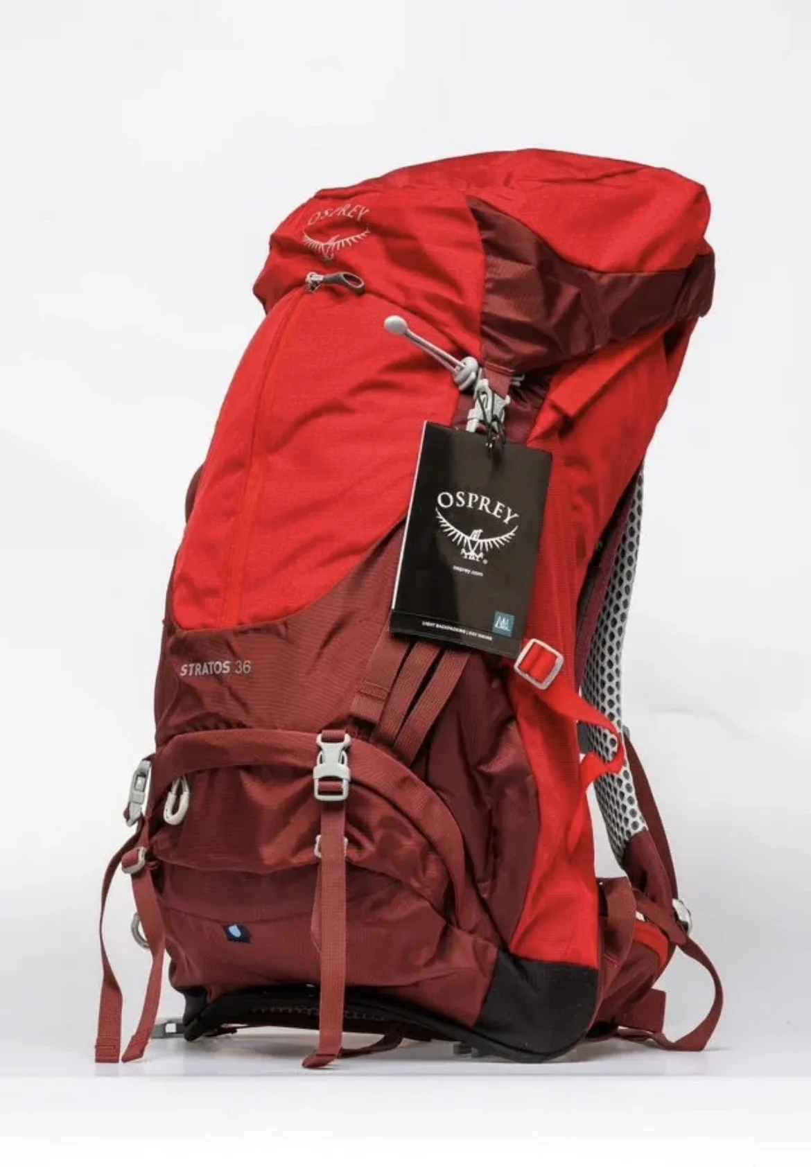 Рюкзак Osprey Stratos 36 red - миниатюра 3