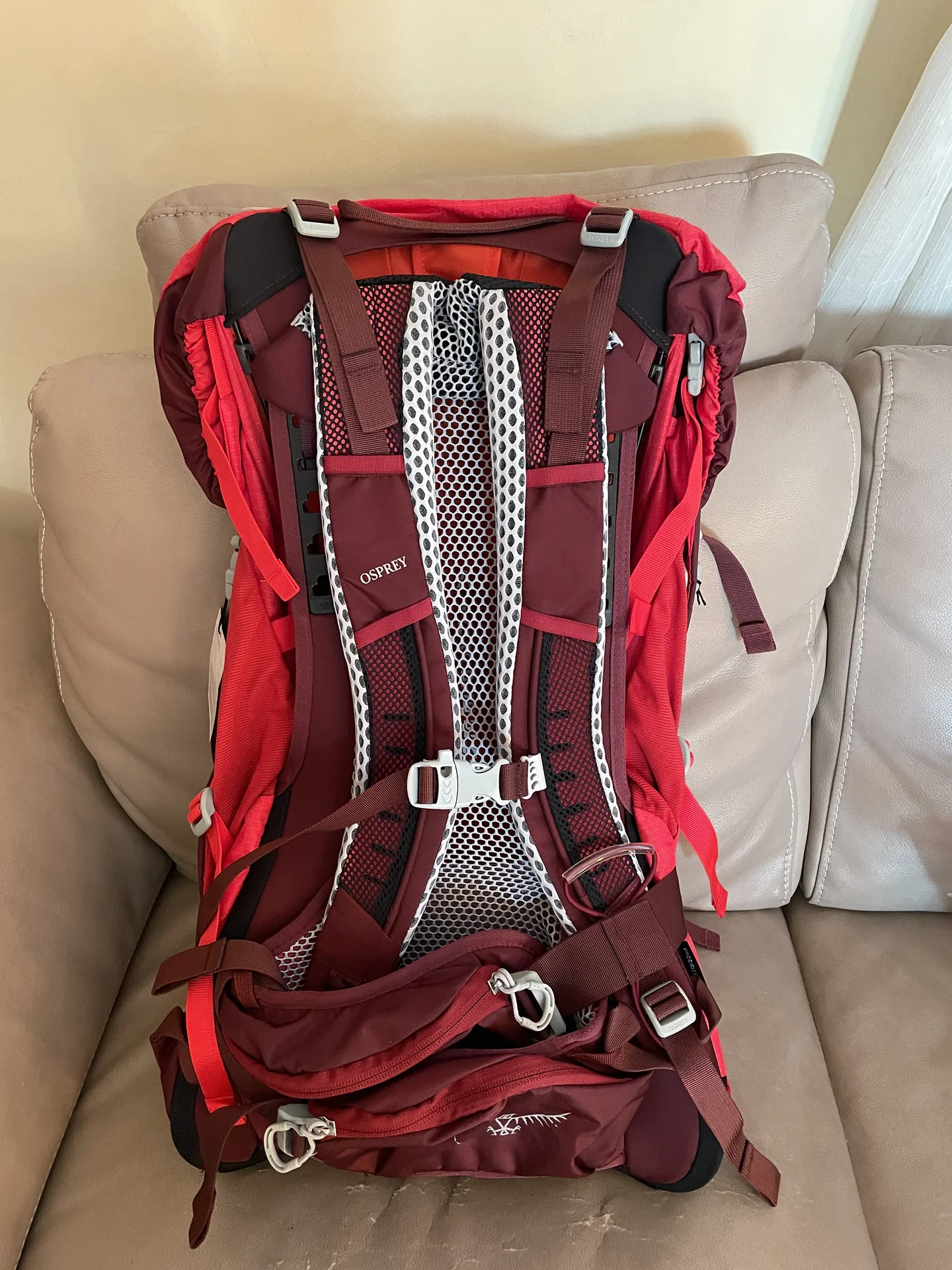 Рюкзак Osprey Stratos 36 red - миниатюра 7