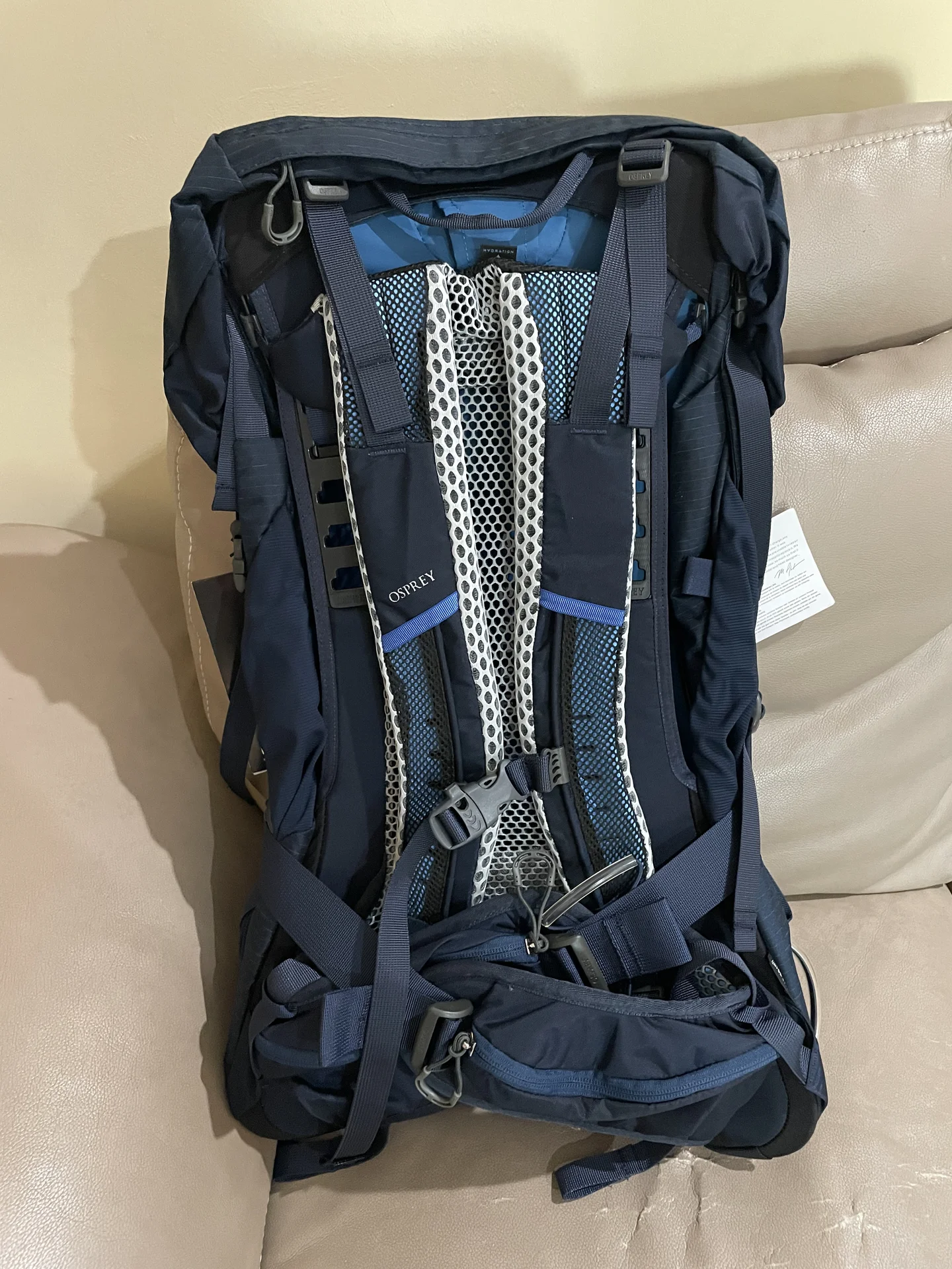 Рюкзак Osprey Stratos 36 Blue - миниатюра 6