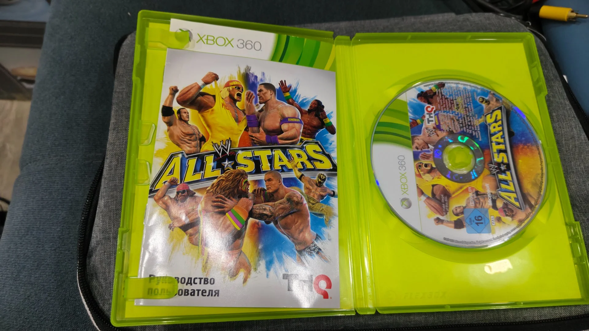 Диск WWE All Stars Xbox 360 лицензия - миниатюра 3