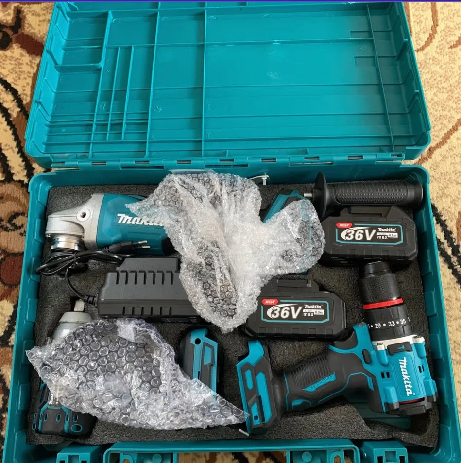Набор аккумуляторных инструментов Makita 3в1 - миниатюра 3