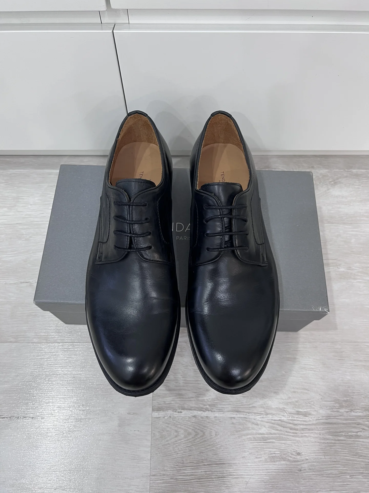 Новые мужские кожаные туфли Tendance 45 - изображение 1