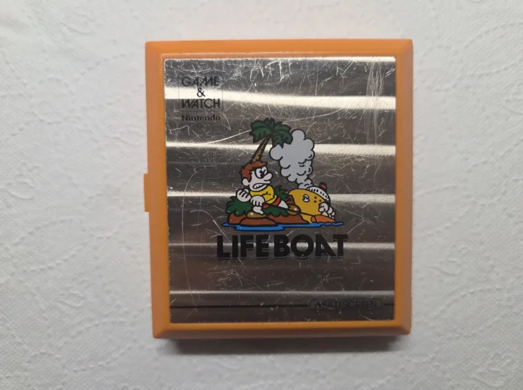 Приставка Nintendo Game & Watch "Спасательная шлюпка" 1983 года выпуска - миниатюра 3