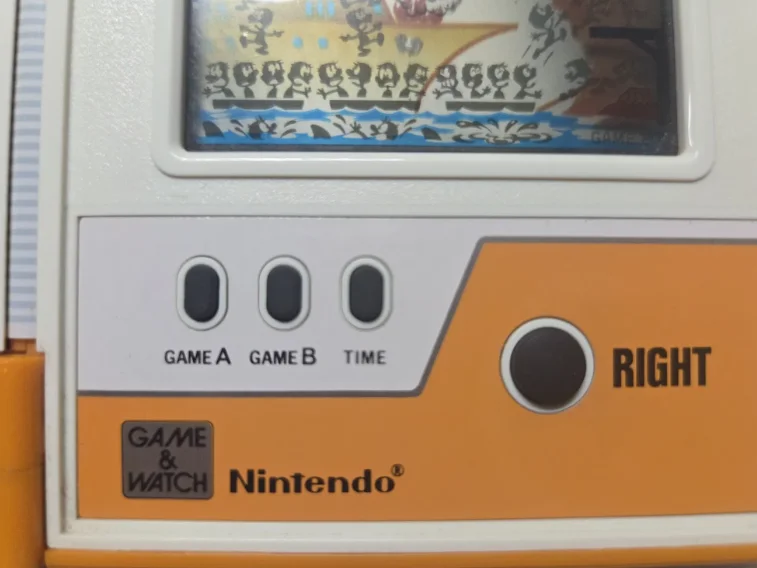 Приставка Nintendo Game & Watch "Спасательная шлюпка" 1983 года выпуска - миниатюра 5