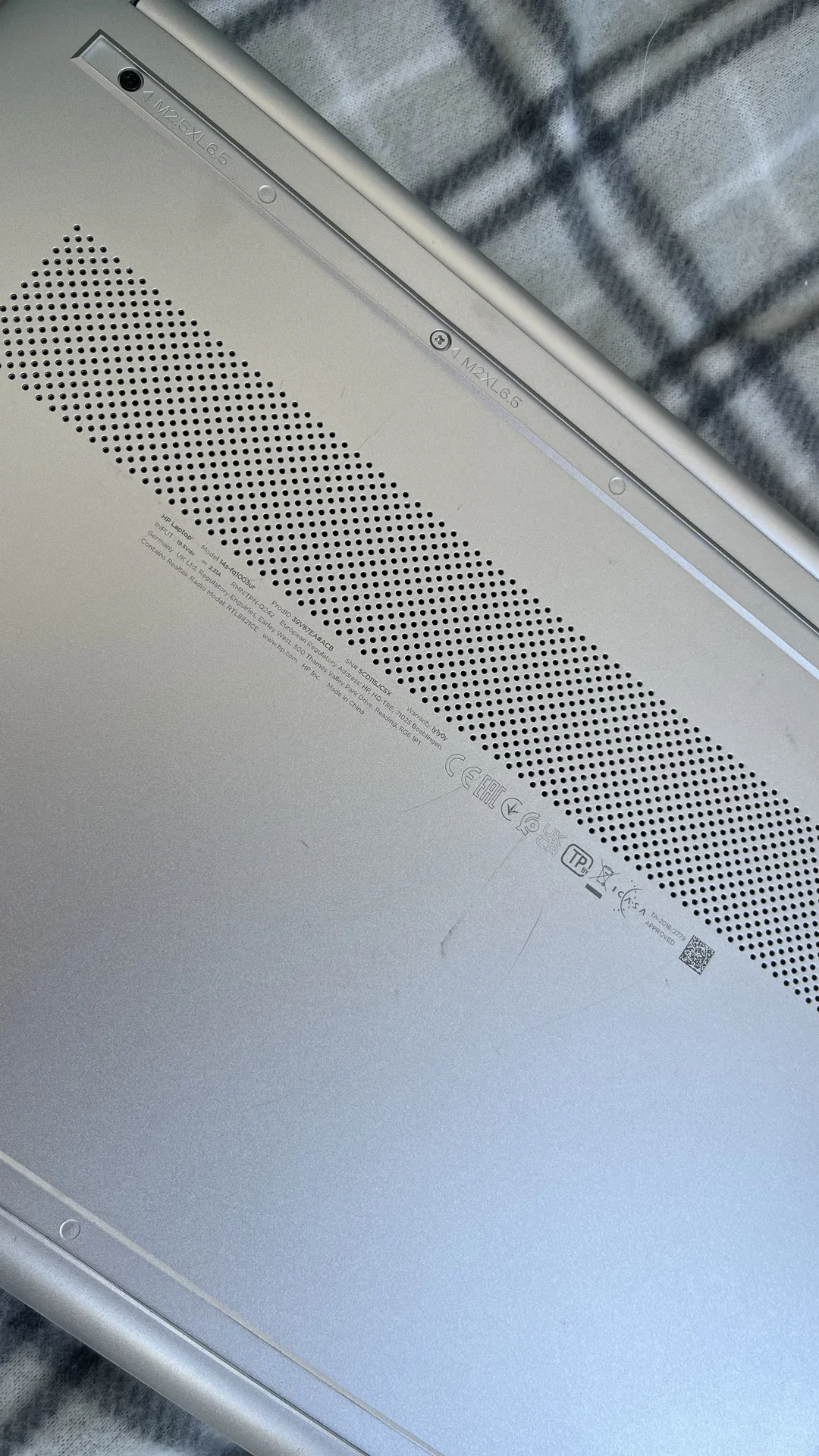 Ноутбук hp laptop 14s fq - миниатюра 5