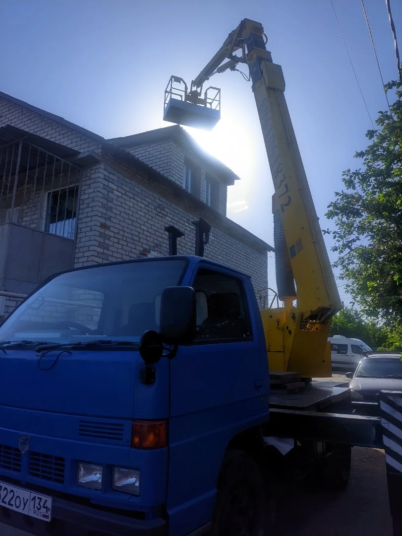 Услуги, аренда автовышки - миниатюра 2