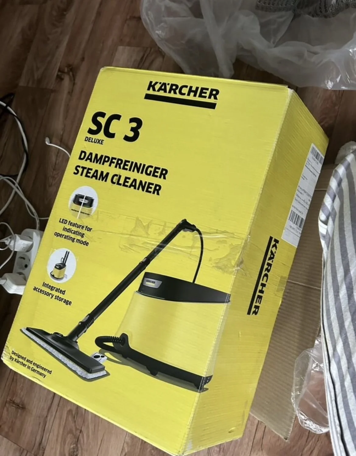 пароочиститель karcher sc 3 deluxe - миниатюра 2