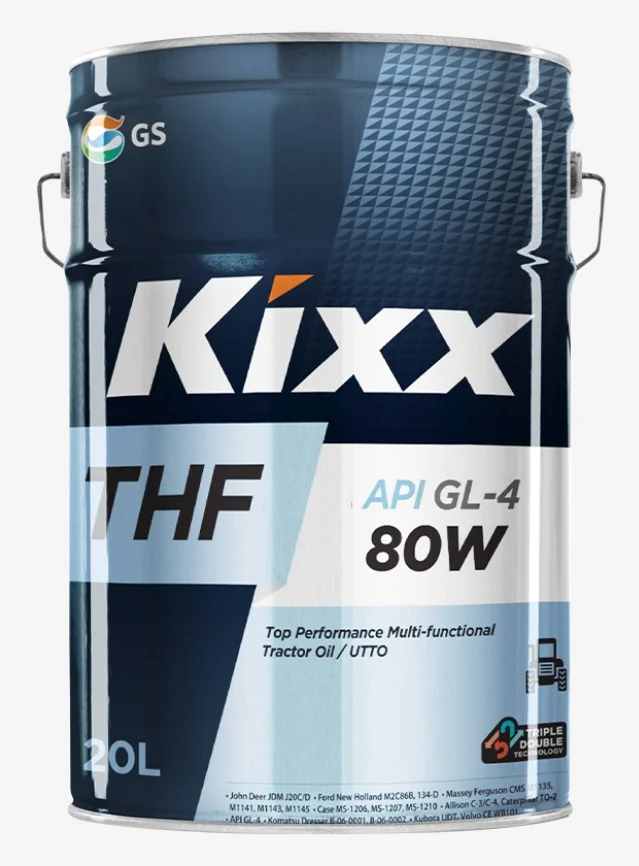 Трансмиссионное масло Kixx THF 80W GL-4(200 л) для механических трансмиссий - миниатюра 2