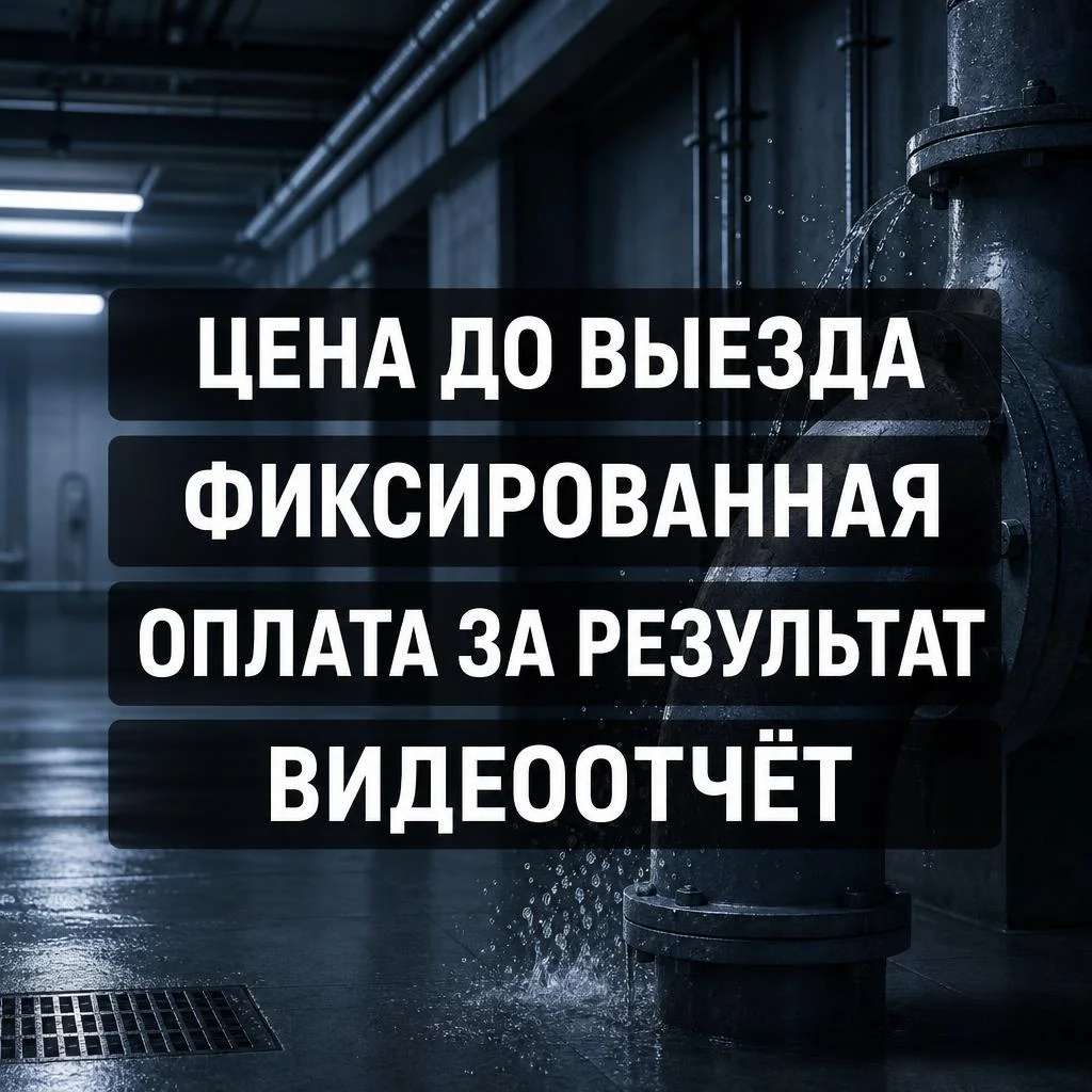 Прочистка канализации. Устранение засоров - миниатюра 10