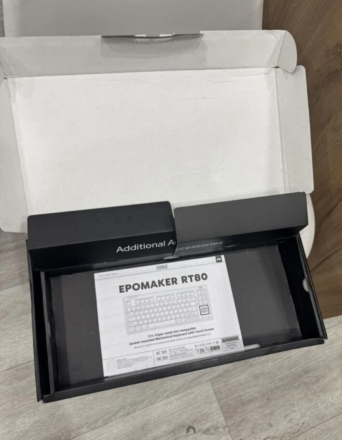 Клавиатура Epomaker RT80 (Новая ) - миниатюра 4