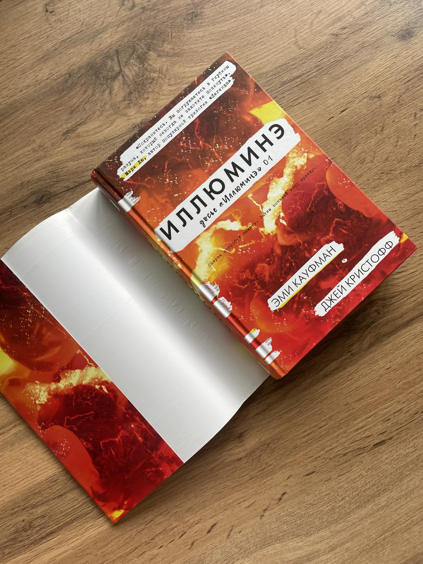 Книга Эми Кауфман и Джея Кристофф Иллюминэ 1 - миниатюра 3