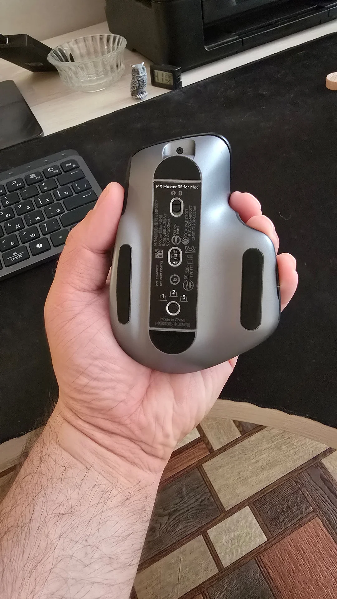 Мышь logitech mx master 3s mac - миниатюра 2