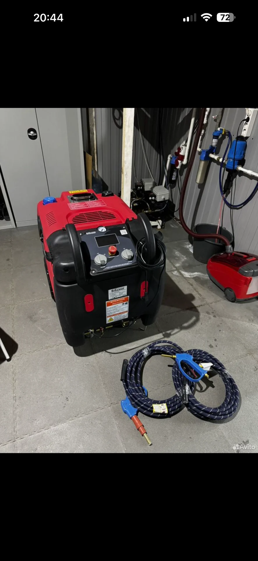 Парогениратор Optima Steamer DF паровая мойка - миниатюра 2