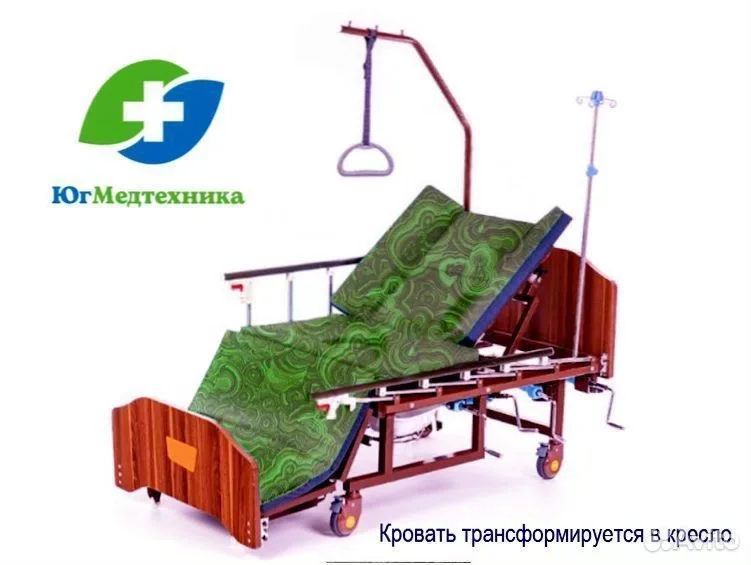 Кровать для лежачих больных D.O5/qH - миниатюра 2