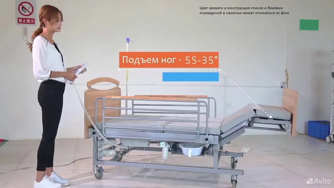 Медицинская кровать для лежачих больных Рассрочка+ - миниатюра 4