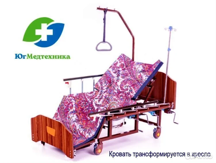 Кровать для лежачих больных 6Hd/ii - миниатюра 2