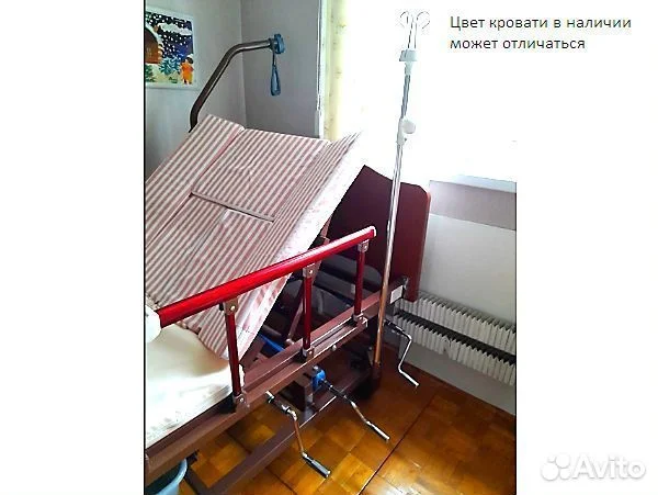 Кровать для лежачих больных - Медицинская кровать - миниатюра 3