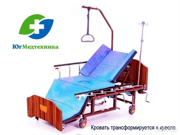 Кровать для лежачих больных D6.8+Y - миниатюра 2
