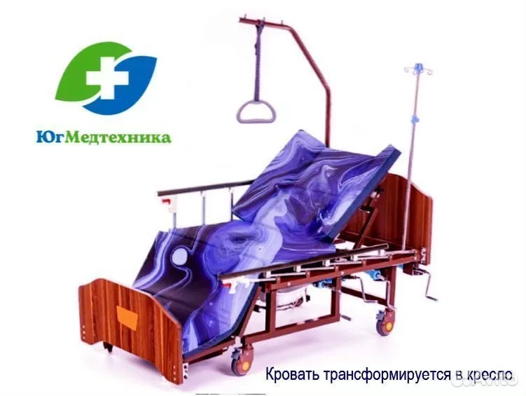 Кровать для лежачих больных FK-1.TG - миниатюра 3