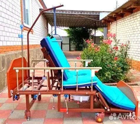 Медицинская кровать для лежачих больных N45 apeндa - миниатюра 2