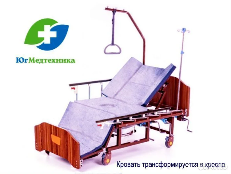 Кровать для лежачих больных REM/D6/R - миниатюра 2