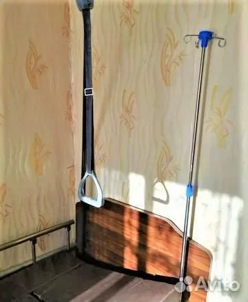 Медицинская кровать для лежачих больных механик wc - миниатюра 2