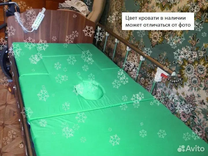 Медицинская кровать для лежачих больных - миниатюра 2