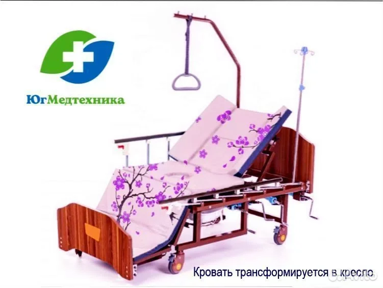 Кровать для лежачих больных JE+K6O - миниатюра 3
