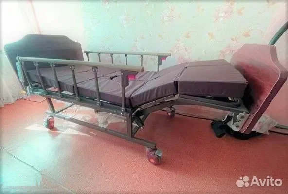 Медицинская кровать для лежачих больных облегчение - миниатюра 3