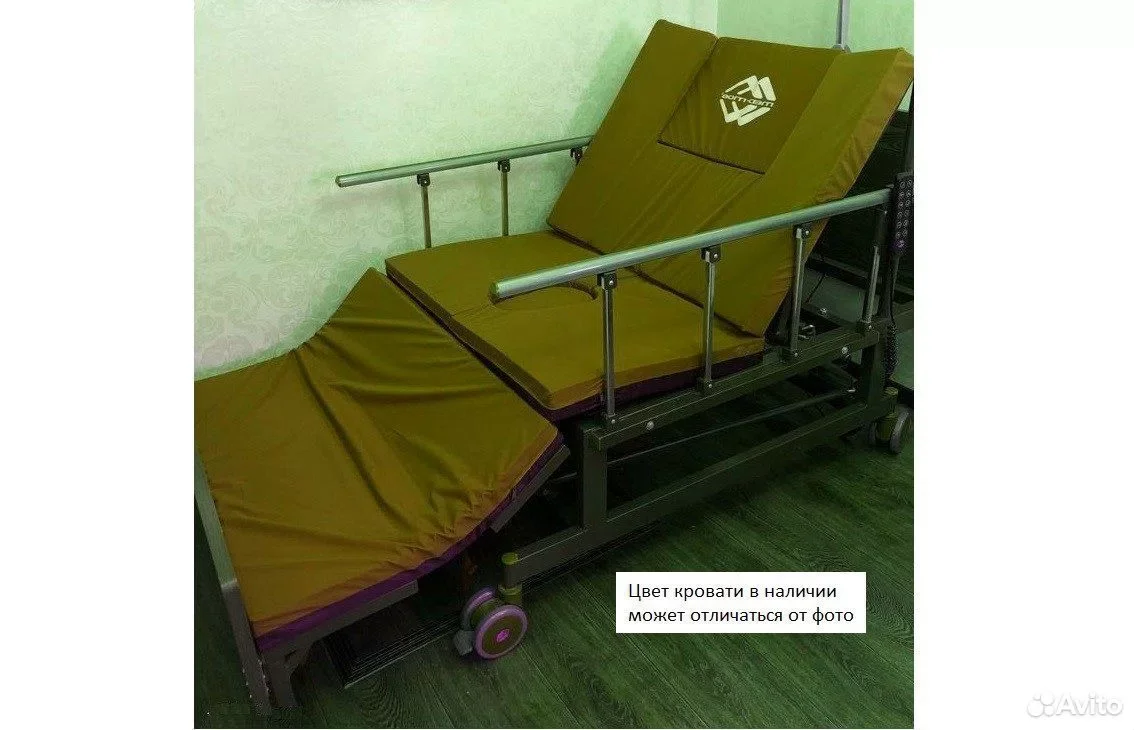 Медицинская кровать для лежачих больных плати част - миниатюра 2