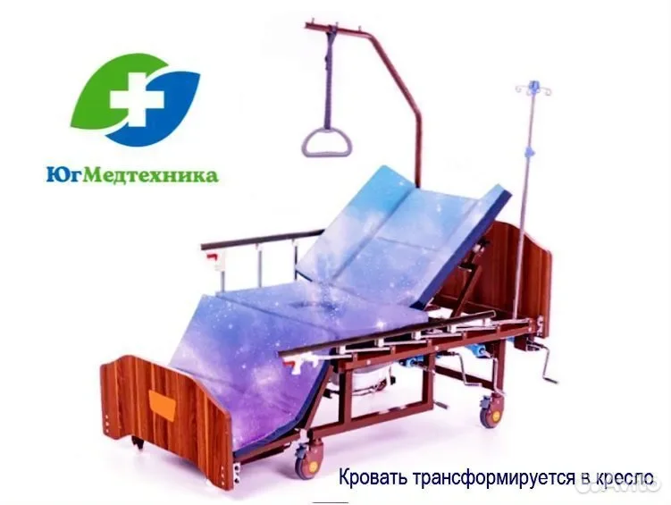 Кровать для лежачих больных J6Q/ii - миниатюра 3
