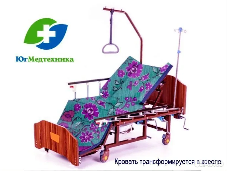 Кровать для лежачих больных SE-L04 - миниатюра 2