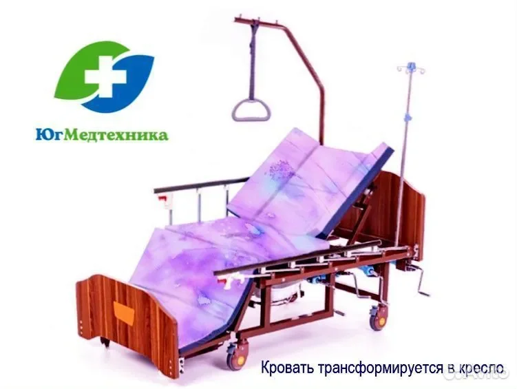 Кровать для лежачих больных M8/0O4* - миниатюра 2