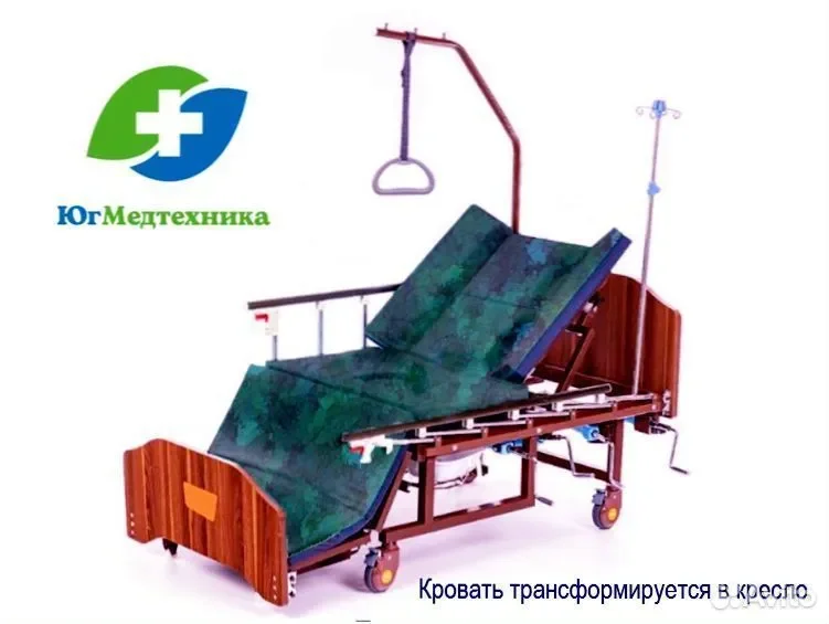 Кровать для лежачих больных SR/M - миниатюра 2