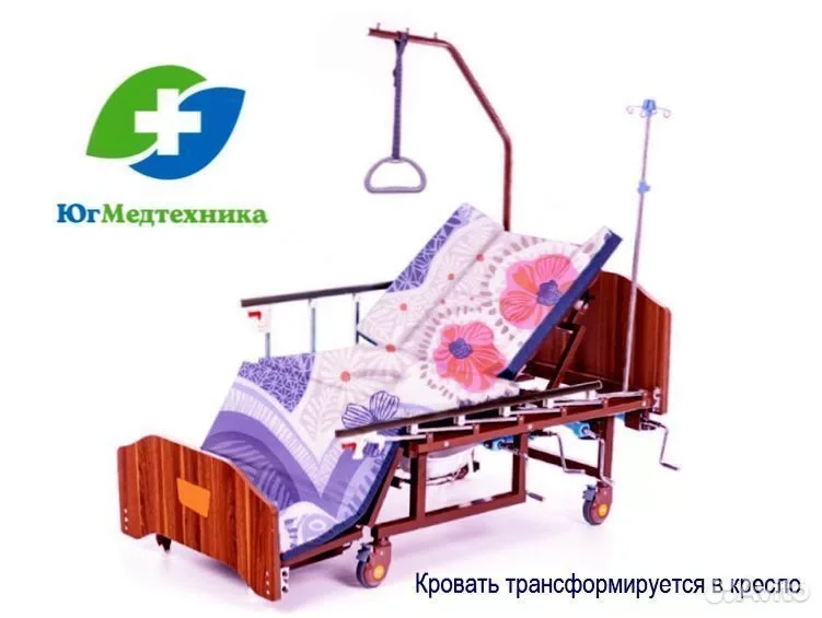 Кровать для лежачих больных GJ7/JJ* - миниатюра 3
