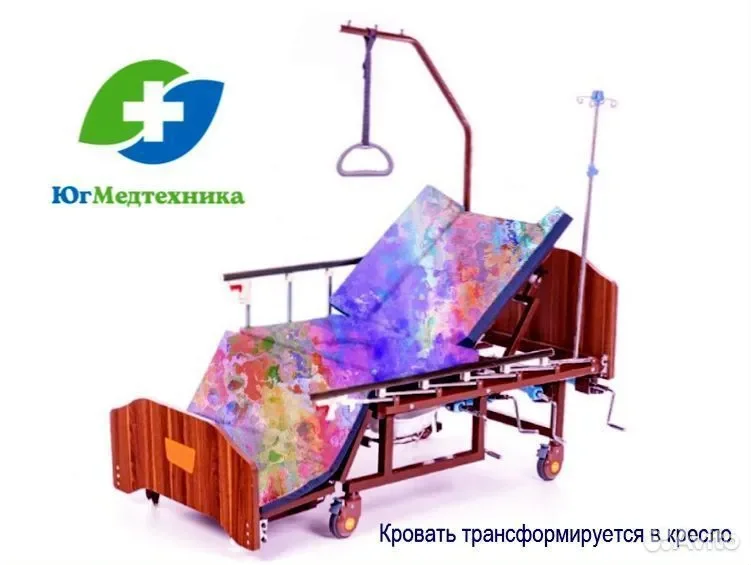 Кровать для лежачих больных EV/JJ4 - миниатюра 2