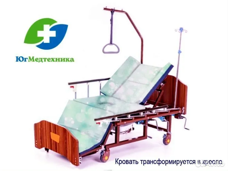 Кровать для лежачих больных ZE60 - миниатюра 3