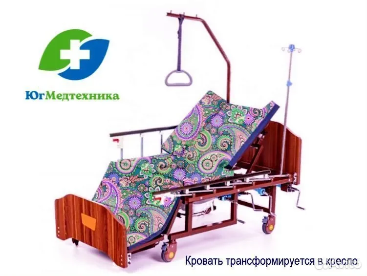 Кровать для лежачих больных Ny*8j1/S - миниатюра 2