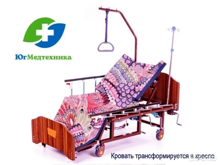 Кровать для лежачих больных SB+/6R* - миниатюра 2