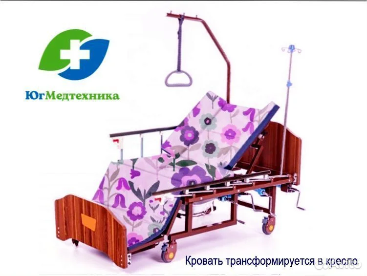 Кровать для лежачих больных EK/L6F - миниатюра 3