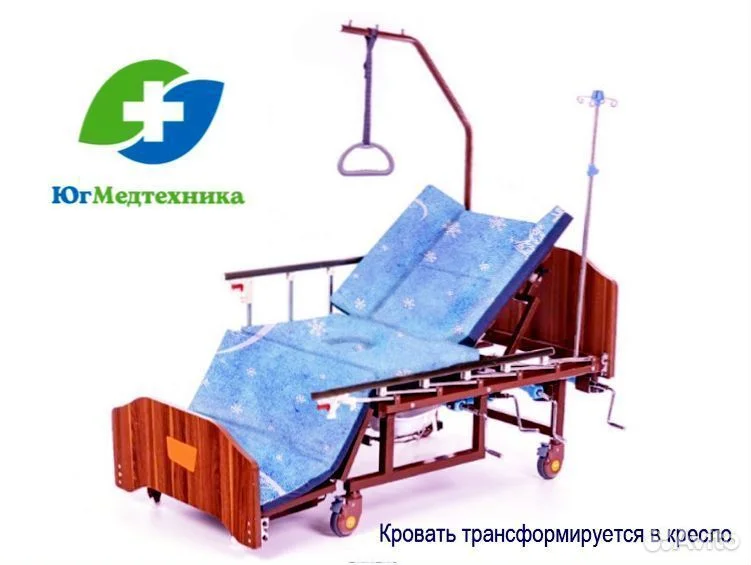 Кровать для лежачих больных DT+J3/G - миниатюра 3