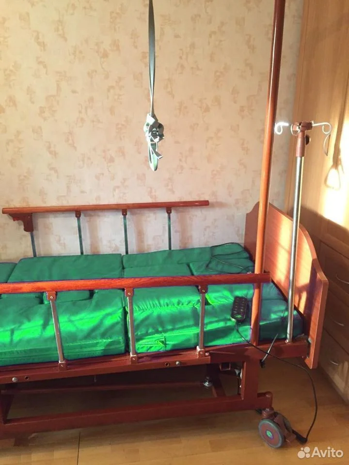 Кровать для лежачих больных Функциональная кровать - миниатюра 4