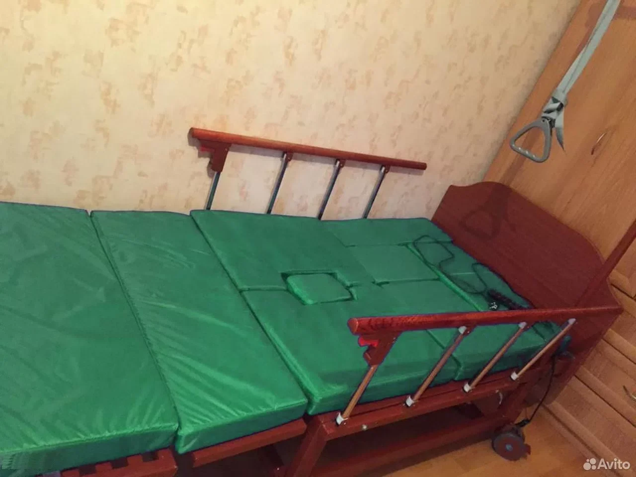 Кровать для лежачих больных Функциональная кровать - миниатюра 5