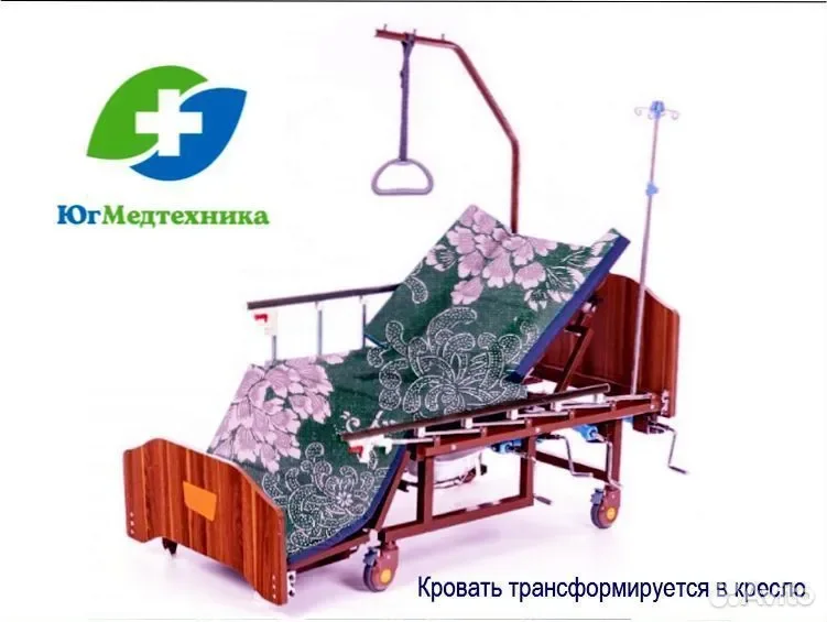 Кровать для лежачих больных EB-5HY - миниатюра 2