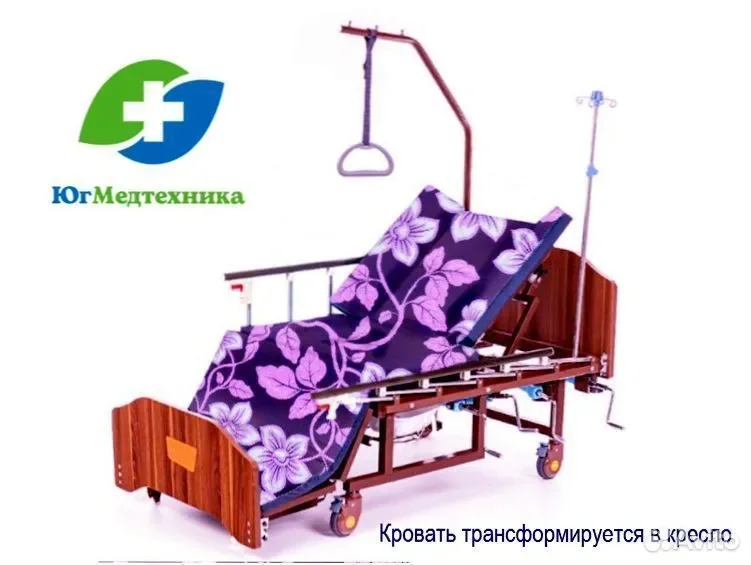 Кровать для лежачих больных GB6-J/A - миниатюра 2