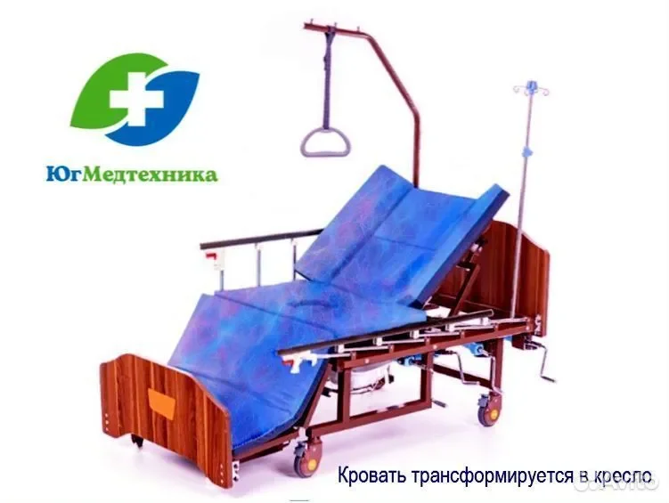 Кровать для лежачих больных AK5/IH6 - миниатюра 3