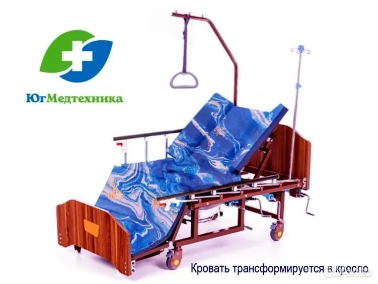 Кровать для лежачих больных KVQ-8L/H - миниатюра 2