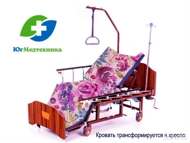 Кровать для лежачих больных SS8/L6U - миниатюра 2